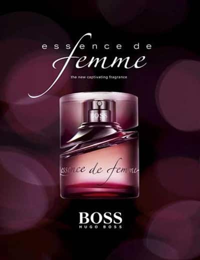 Hugo Boss Essence De Femme perfume bottle